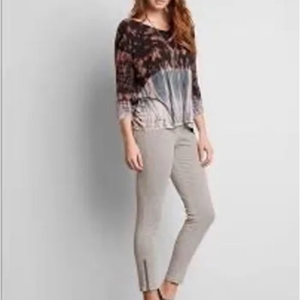 Buckle Black Ankle Skinny Stretch Jean size 26X27 Mid-rise